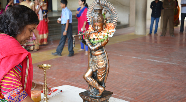 Krishna Janamashtami celebration, 2017
