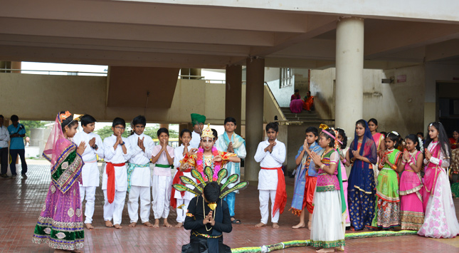 Krishna Janamashtami celebration, 2017