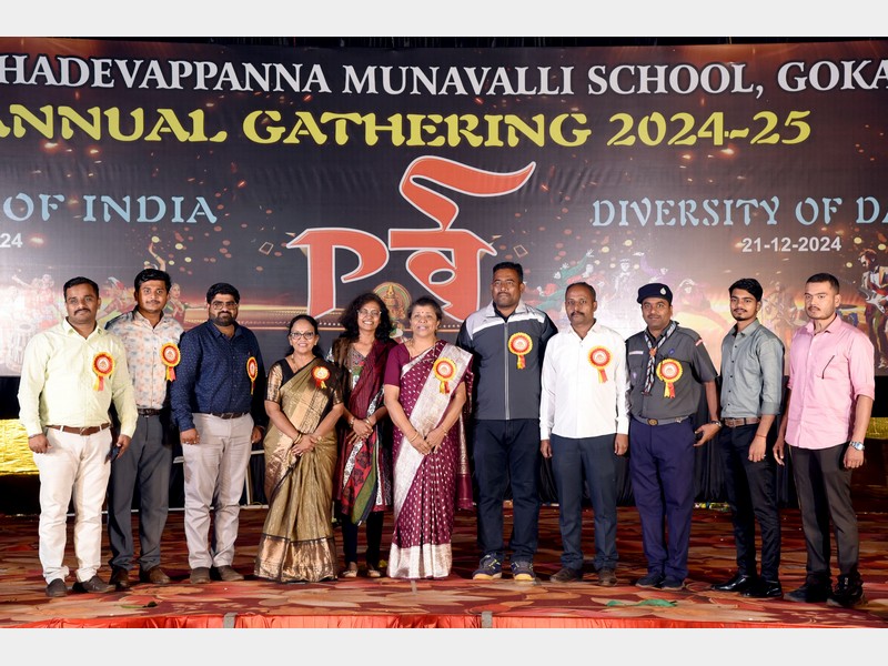  Annual Gathering Celebration Grade VI - X Pर्व: Celebrating Diversity of India 📅 Date: 21st December 20 