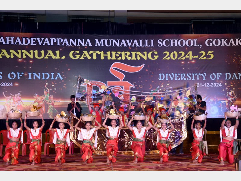  Annual Gathering Celebration Grade VI - X Pर्व: Celebrating Diversity of India 📅 Date: 21st December 20 