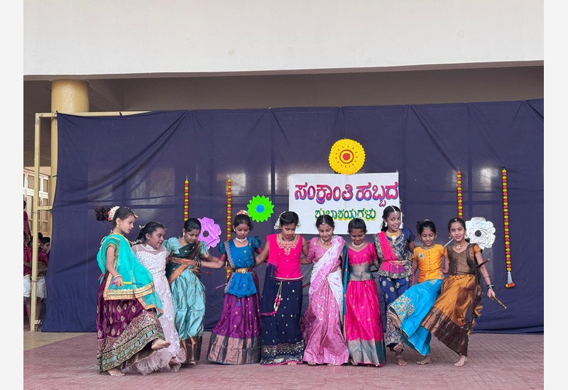 Makara Sankranti Celebration at KLE Mahadevappanna Munavalli School, Gokak 🌞✨