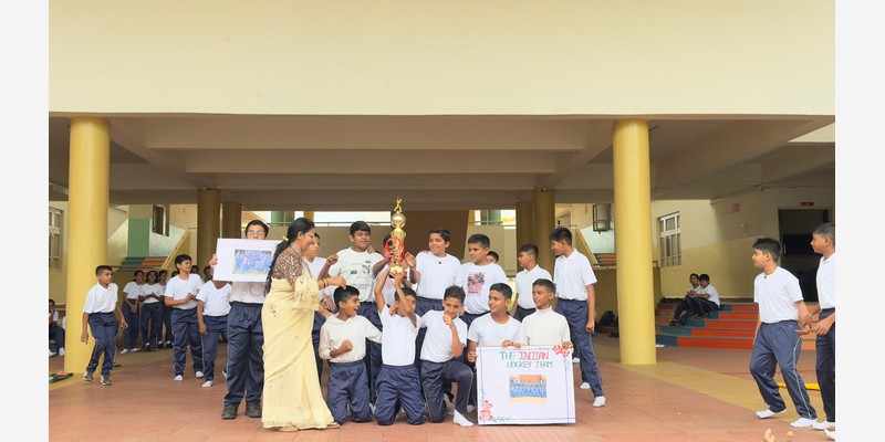 🏆 National Sports Day Celebration at KLE Mahadevappanna Munavalli School, Gokak 🏆