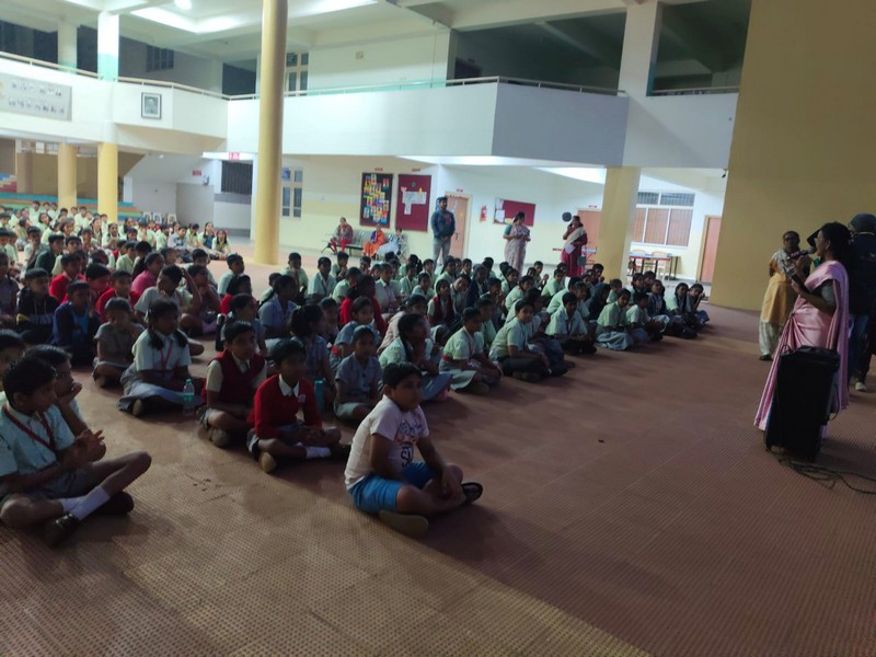 🌌 Astronomy and Stargazing Event at KLE Mahadevappanna Munavalli School 🌠