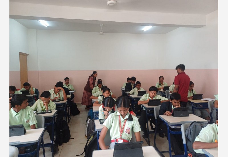 Career Guidance Session conducted by Marg for the enthusiastic students of Grade 9