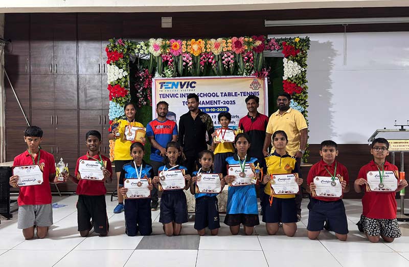 ️Inter-School Table Tennis Tournament