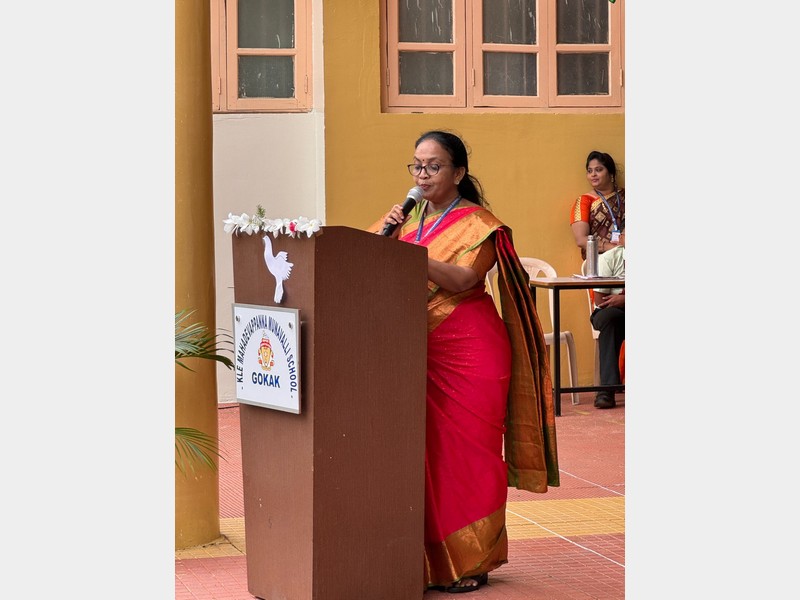 The Investiture Ceremony was held at KLE Mahadevappanna Munavalli School, Gokak