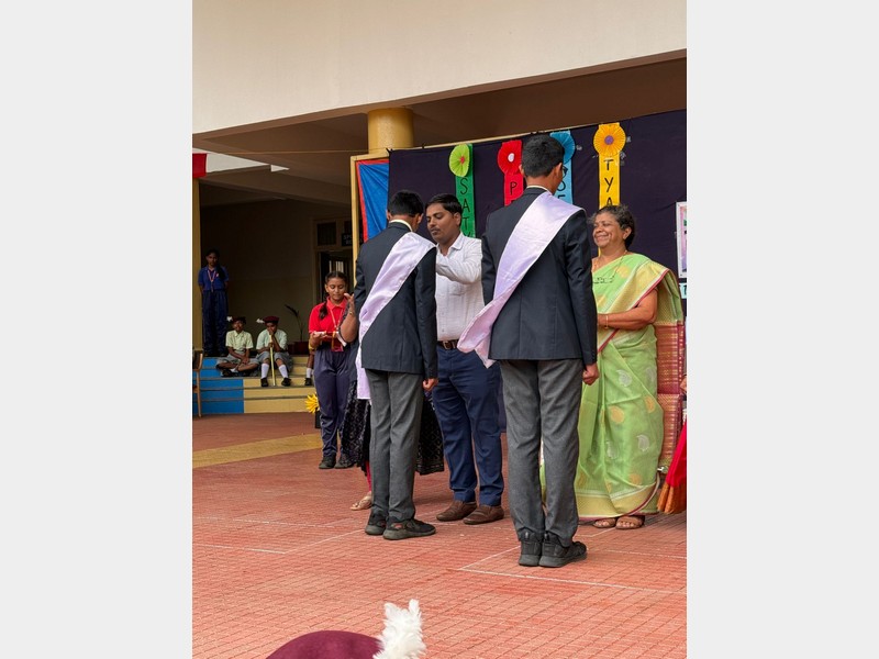 The Investiture Ceremony was held at KLE Mahadevappanna Munavalli School, Gokak