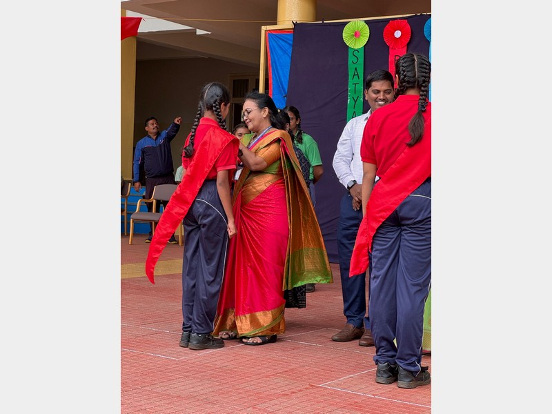 The Investiture Ceremony was held at KLE Mahadevappanna Munavalli School, Gokak