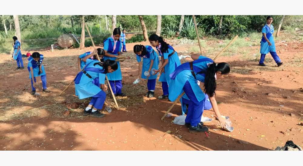 Scout & Guides Hike and Cleanliness Drive