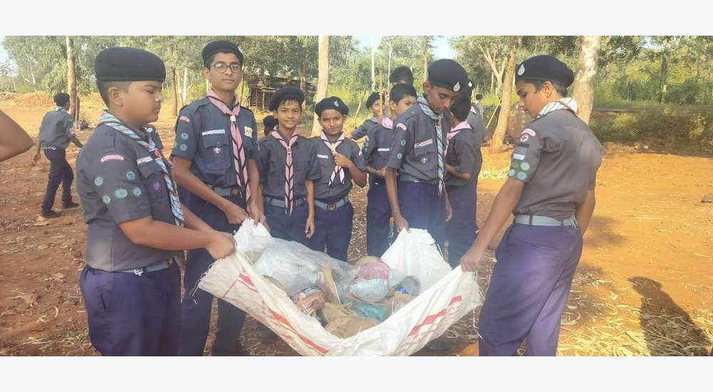 Scout & Guides Hike and Cleanliness Drive