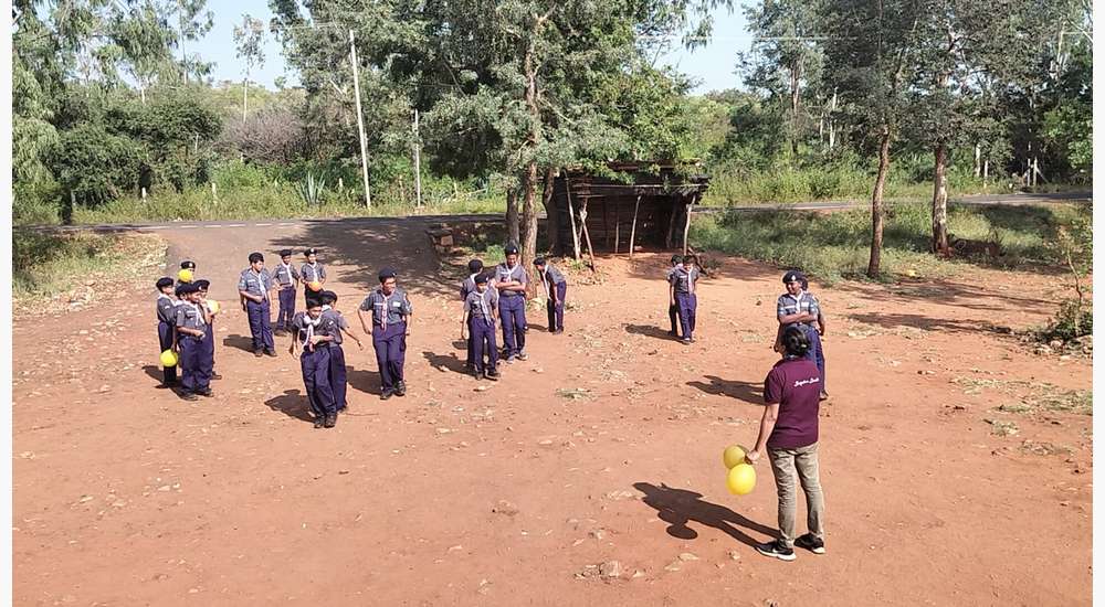 Scout & Guides Hike and Cleanliness Drive