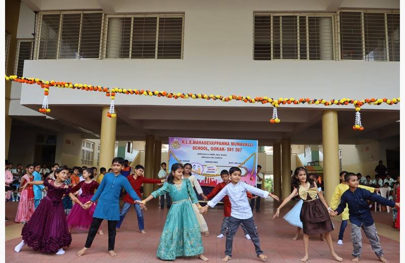  Raksha Bandhan Celebration at KLE Mahadevappanna Munavalli School