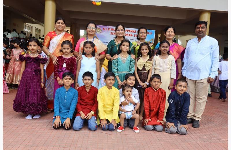  Raksha Bandhan Celebration at KLE Mahadevappanna Munavalli School