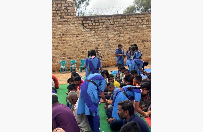 Raksha Bandhan Celebration at Gokak Sub-Jail