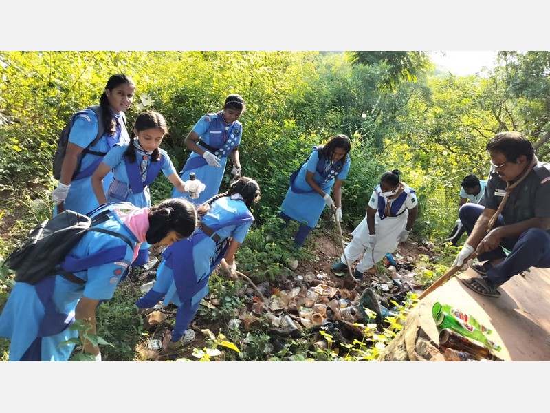 Swachhata Abhiyan On The Occasion Of Mahatma Gandhi Jayanti And Lal Bahadur Shastri Jayanti